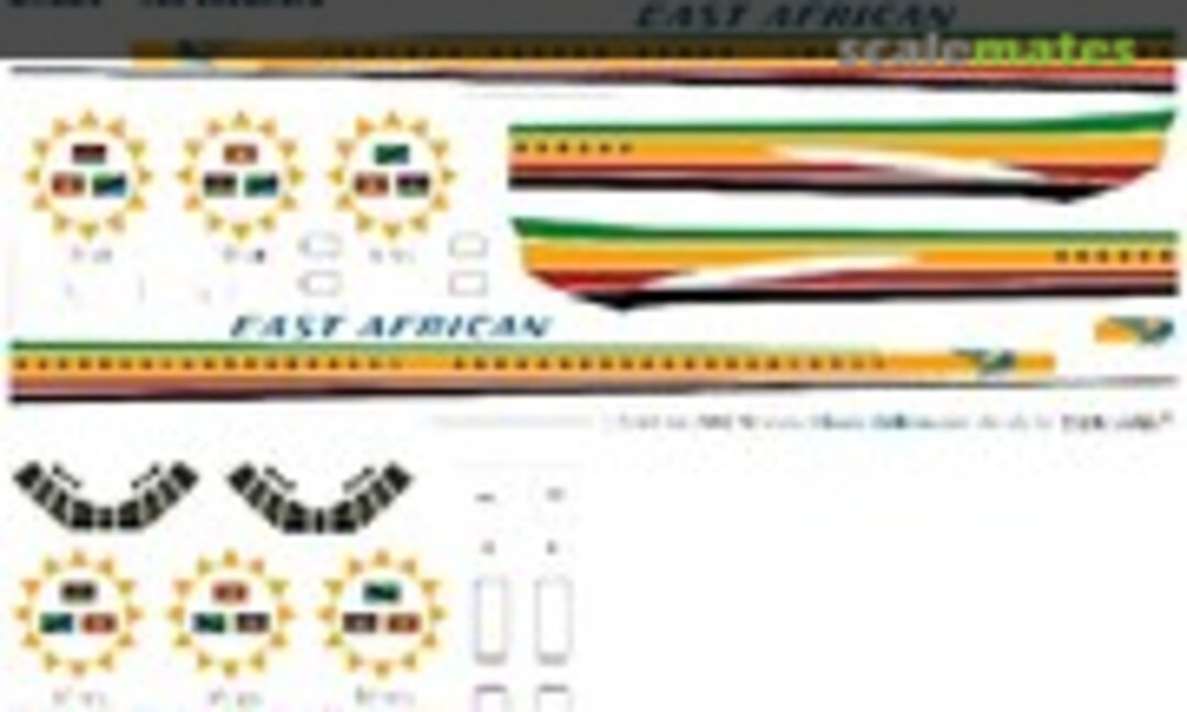 1:144 East African Super VC10 (Classic Airlines CA144-385) CA144-385