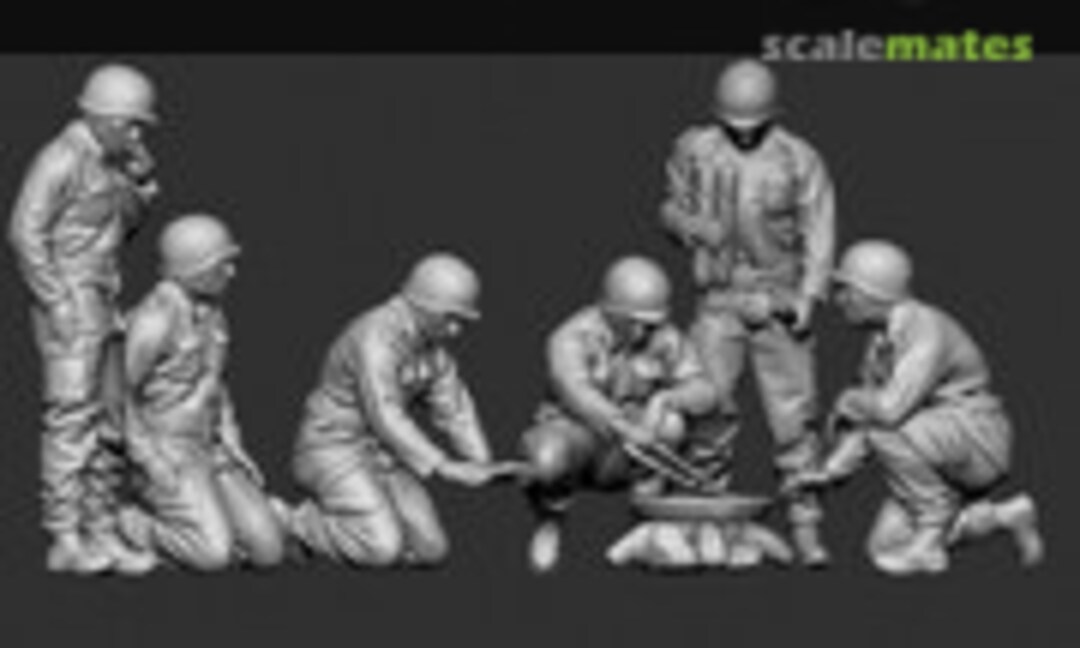 1:72 Bundeswehr im Manöver - Grillpause am Abend (Germania Figuren STL CW-1022) STL CW-1022