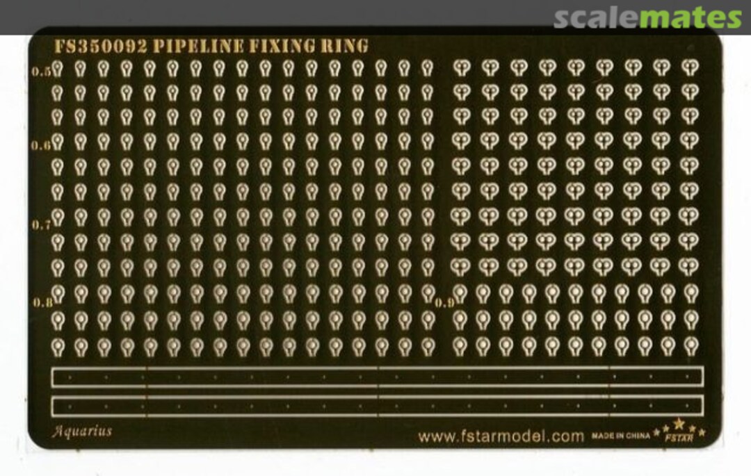 Boxart Pipeline Fixing Ring FS350092 Five Star Model Boxart Pipeline Fixing Ring FS350092 Five Star Model