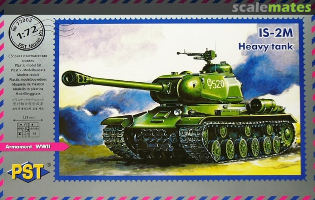 Boxart IS-2M 72003 PST Boxart IS-2M 72003 PST