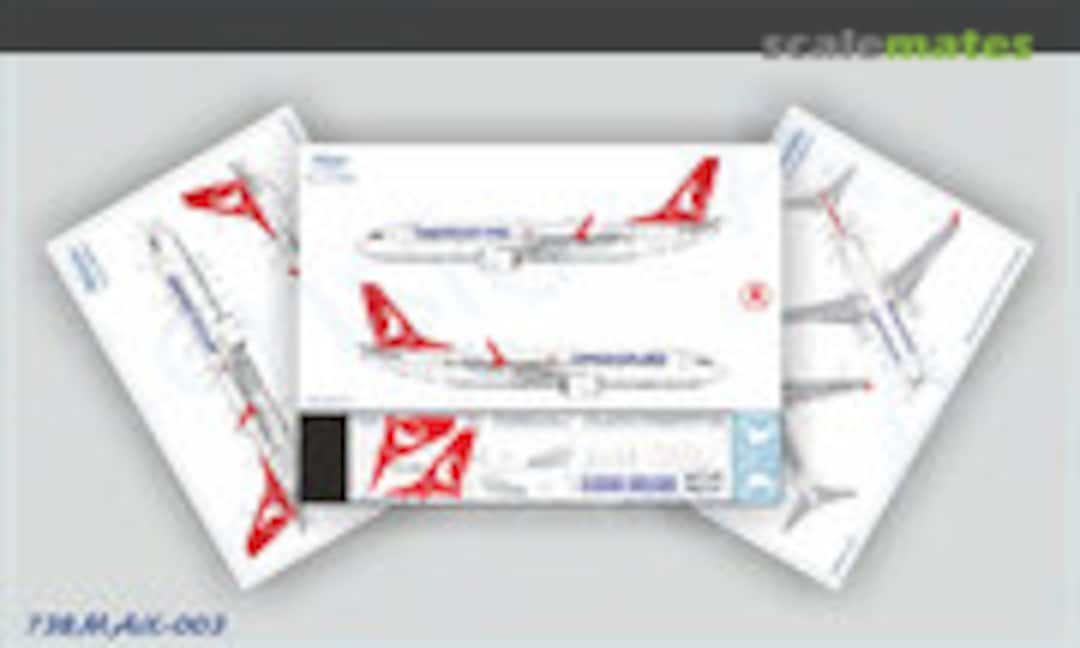 1:144 Boeing 737MAX8 Turkish Airlines (Ascensio 738MAX-003) 738MAX-003