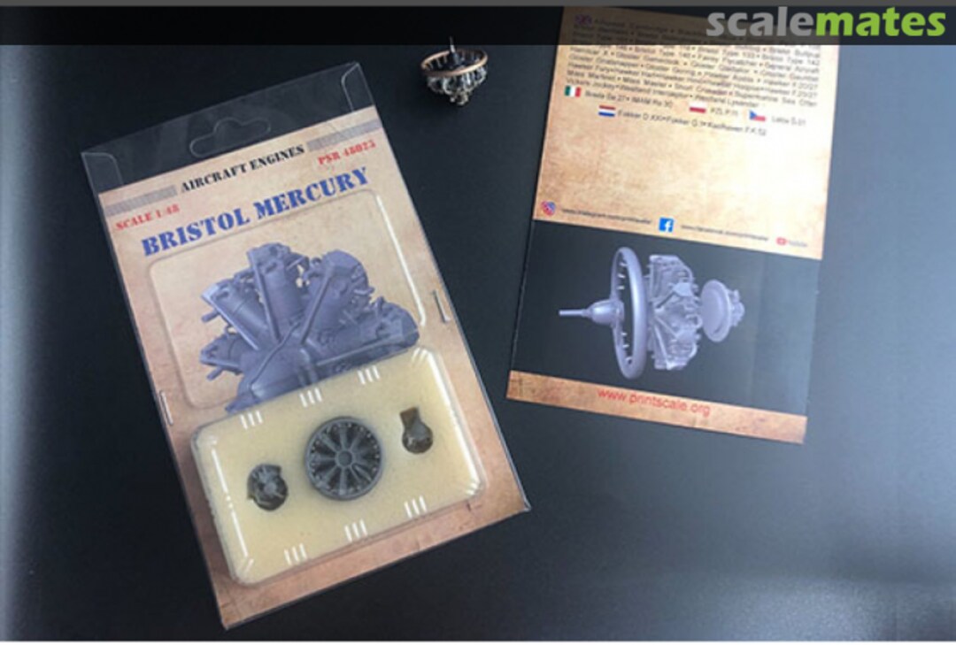 Boxart Bristol Mercury PSR48023 Print Scale Boxart Bristol Mercury PSR48023 Print Scale