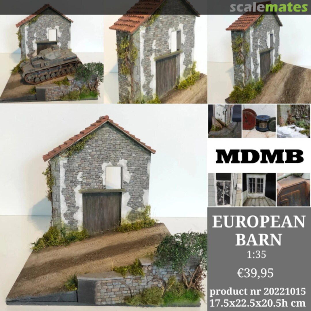 Boxart European Barn 20221015 MDMB Modelbouw Boxart European Barn 20221015 MDMB Modelbouw