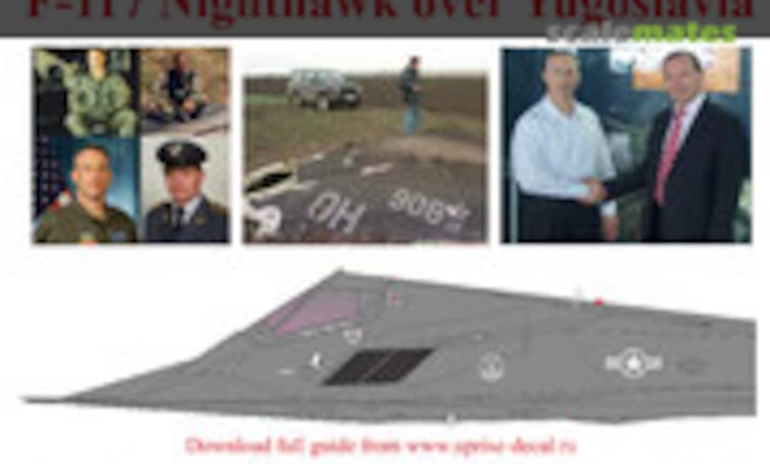1:48 F-117 Nighthawk Over Jugoslavia with stencils (UpRise Decal UR48192) UR48192