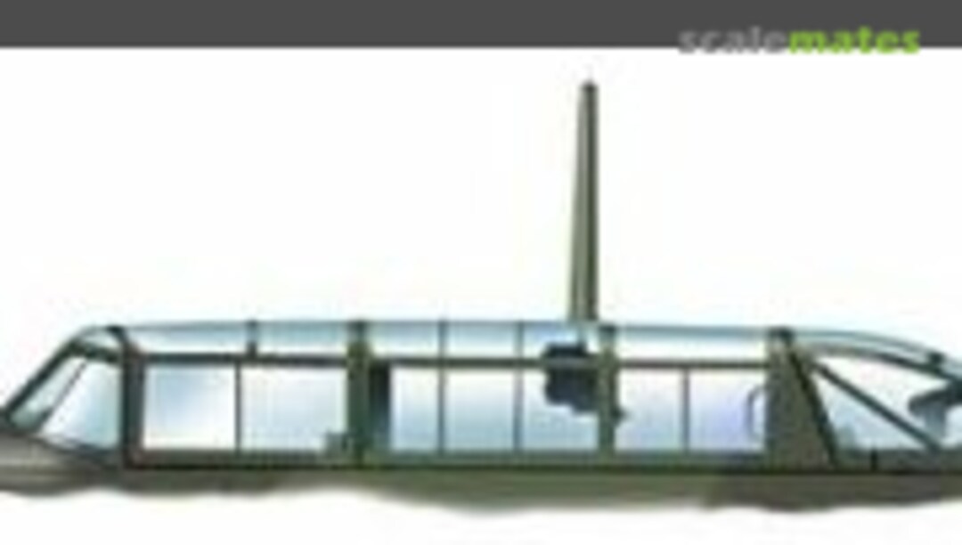 1:48 Messerschmitt Bf 110 C/D Cristal Clear Canopy (Squadron 9545) 9545