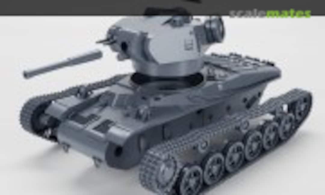 1:72 Medium tank Stridsvagn m/42 (EMP3d 72011828) 72011828