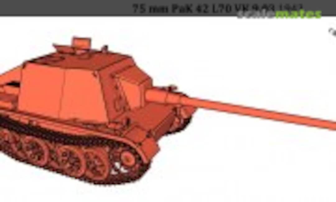 1:35 75 mm PaK 42 L70 VK903 (Chalice 3D Design  CD047)