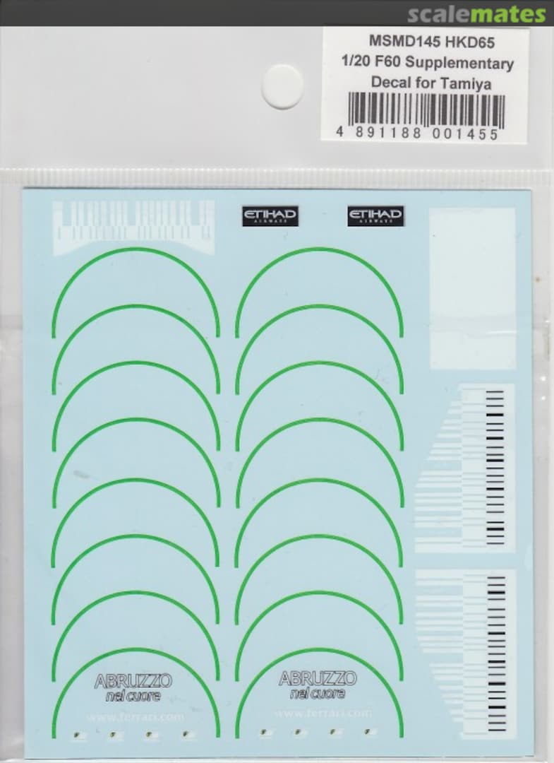 Boxart F60 Supplementary decal MSMD145 MSM Creation Boxart F60 Supplementary decal MSMD145 MSM Creation