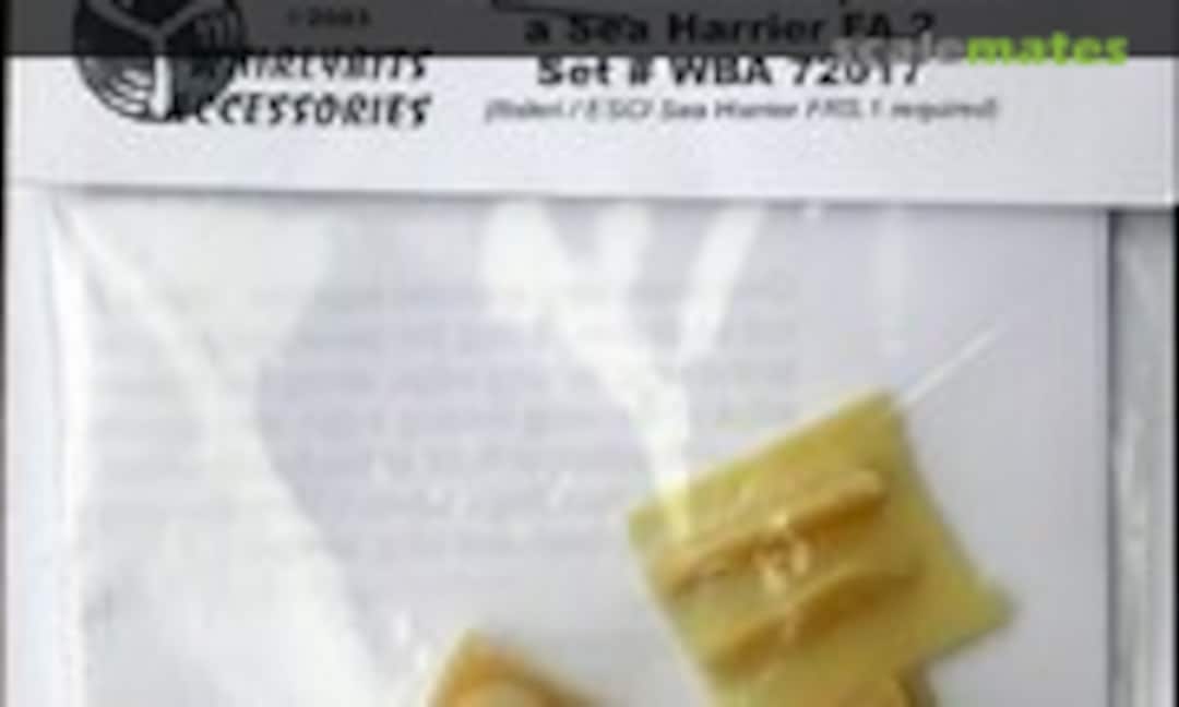 1:72 Sea Harrier FA.2 conversion kit (Whirlybits WBA 72017) WBA 72017