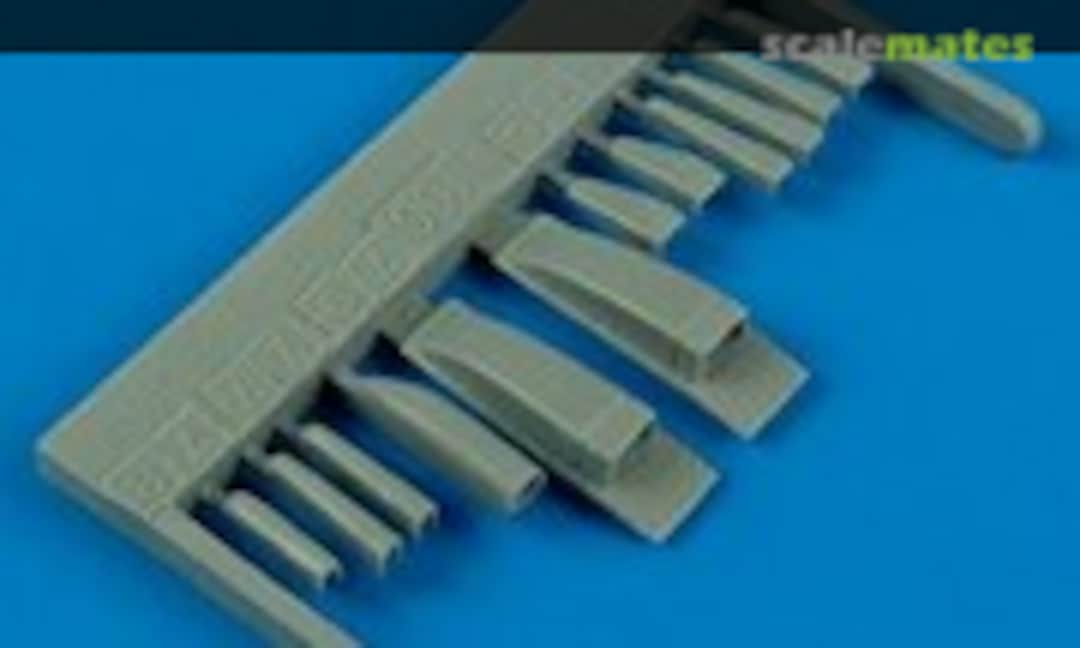 1:48 Su-7BKL Fitter - Air Intakes (Quickboost QB 48 515)