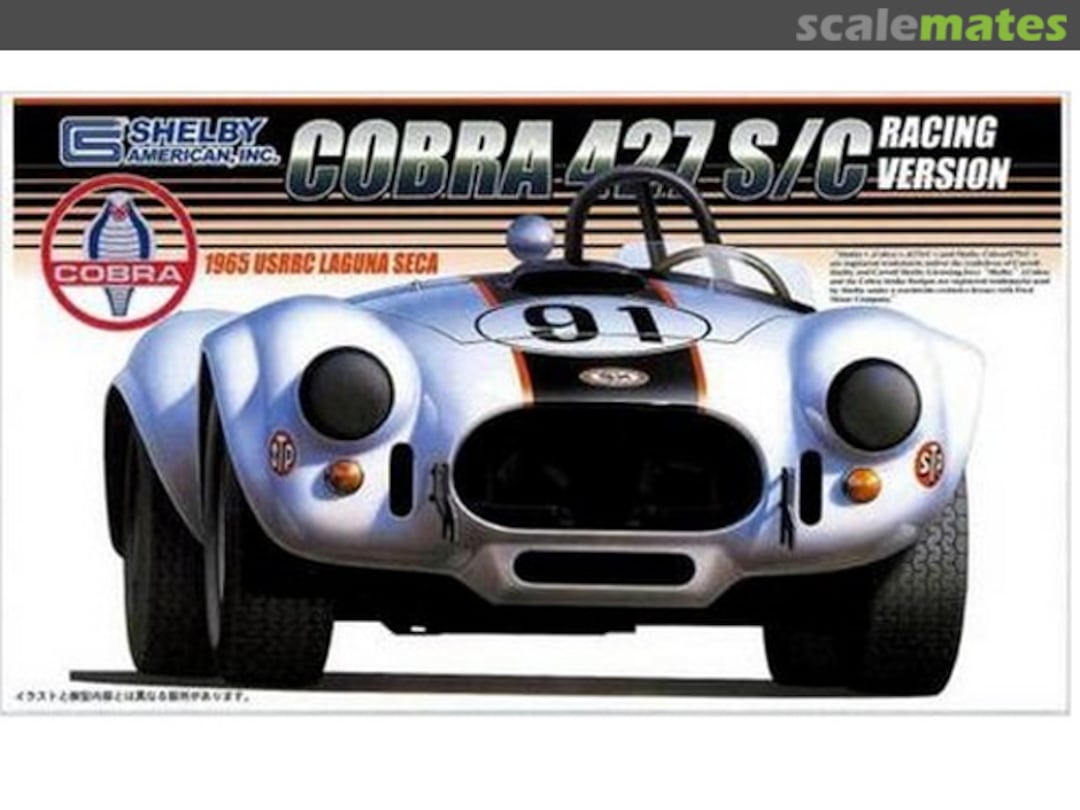 Boxart Shelby Cobra 427 S/C Racing Version 12092 Fujimi Boxart Shelby Cobra 427 S/C Racing Version 12092 Fujimi