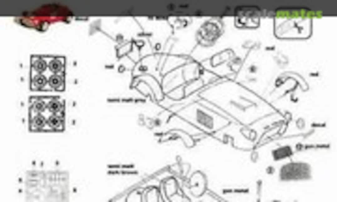 Ferrari 166 Campana (MG Model Plus 43088)