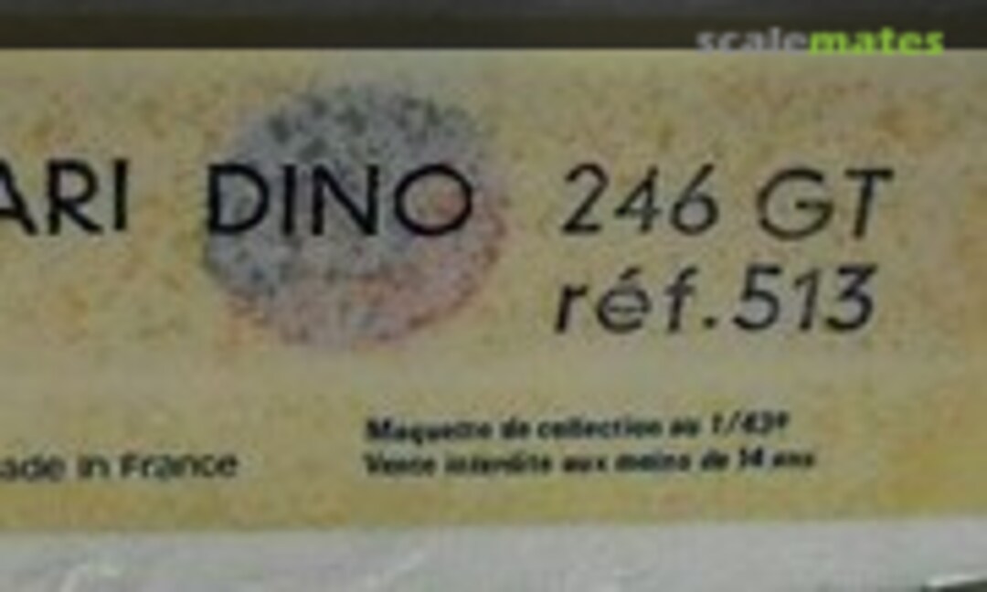 1:43 Ferrari Dino 246GT (AMR 513) 513