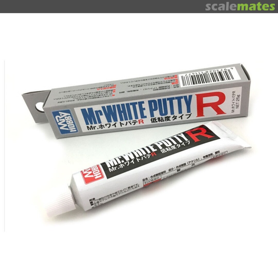 Boxart Mr.White Putty R P123 Mr. Hobby Boxart Mr.White Putty R P123 Mr. Hobby