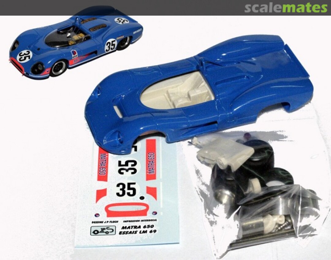 Boxart Matra MS630/650 #03 "ELF" KP370 JPS Miniatures Auto