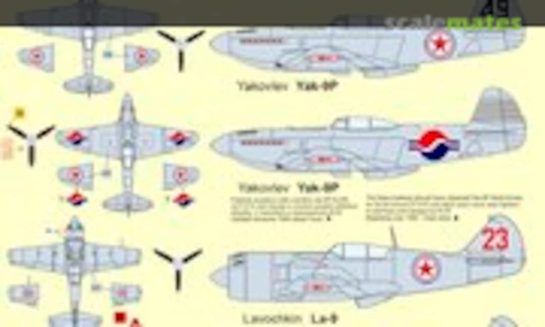 1:48 North Korean Air Force - Piston engine aircraft 1950 - 1953 (DP Casper 48015) 48015