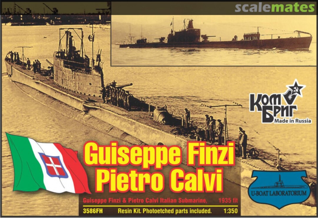 Boxart Giuseppe Finzi & Pietro Calvi - 1935 3586FH Combrig