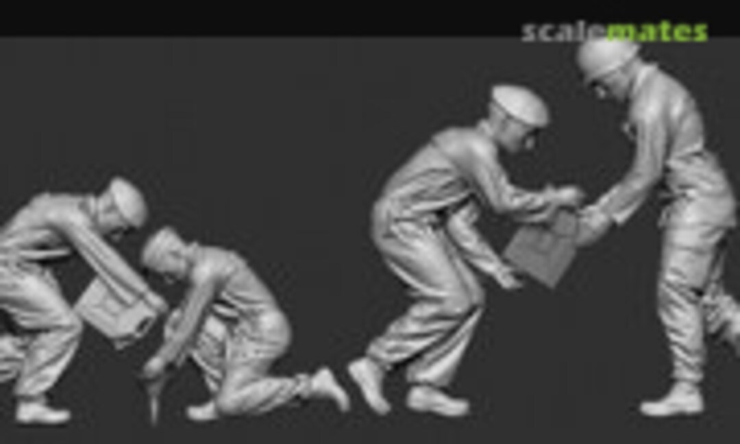 1:72 Bundeswehr Betankung mit Kanistern (Germania Figuren STL CW-1023) STL CW-1023