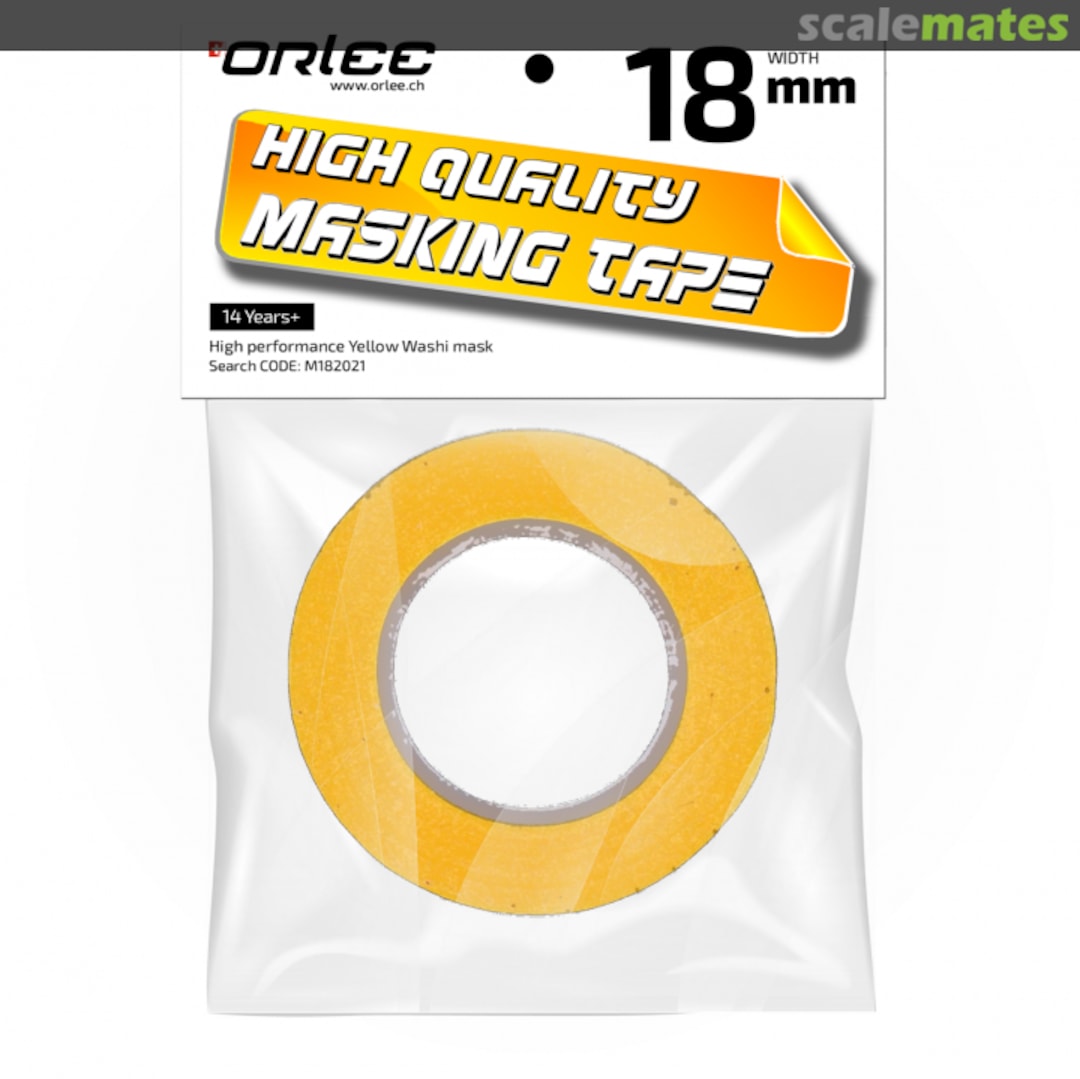Boxart Masking tape 18 mm m182021 Orlee Boxart Masking tape 18 mm m182021 Orlee
