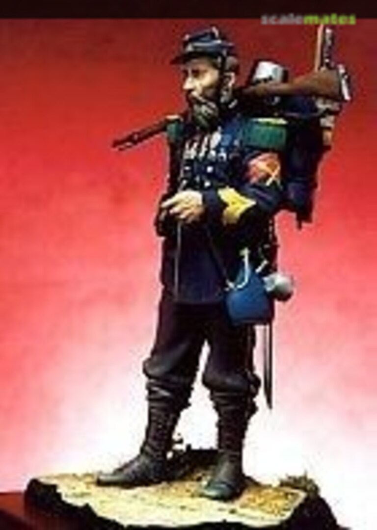 Boxart Corporal - Sapper, 17th Battalion, Chasseurs a Pied, Woerth, 1870 ST/90.01 ELITE miniaturas Boxart Corporal - Sapper, 17th Battalion, Chasseurs a Pied, Woerth, 1870 ST/90.01 ELITE miniaturas