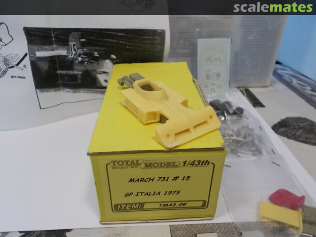 Boxart March-Ford 731 TM43.09 Total Model Boxart March-Ford 731 TM43.09 Total Model