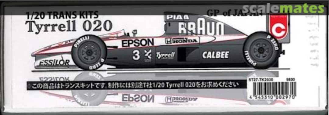 Boxart Tyrrell 020 ST27-TK2030 Studio27 Boxart Tyrrell 020 ST27-TK2030 Studio27