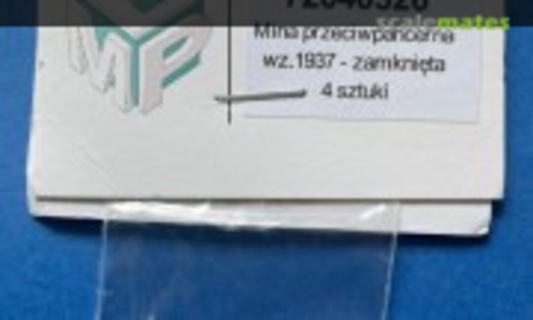 1:72 Polish anti-tank mine wz.1937 - closed - 4 pcs (EMP3d 72040326) 72040326