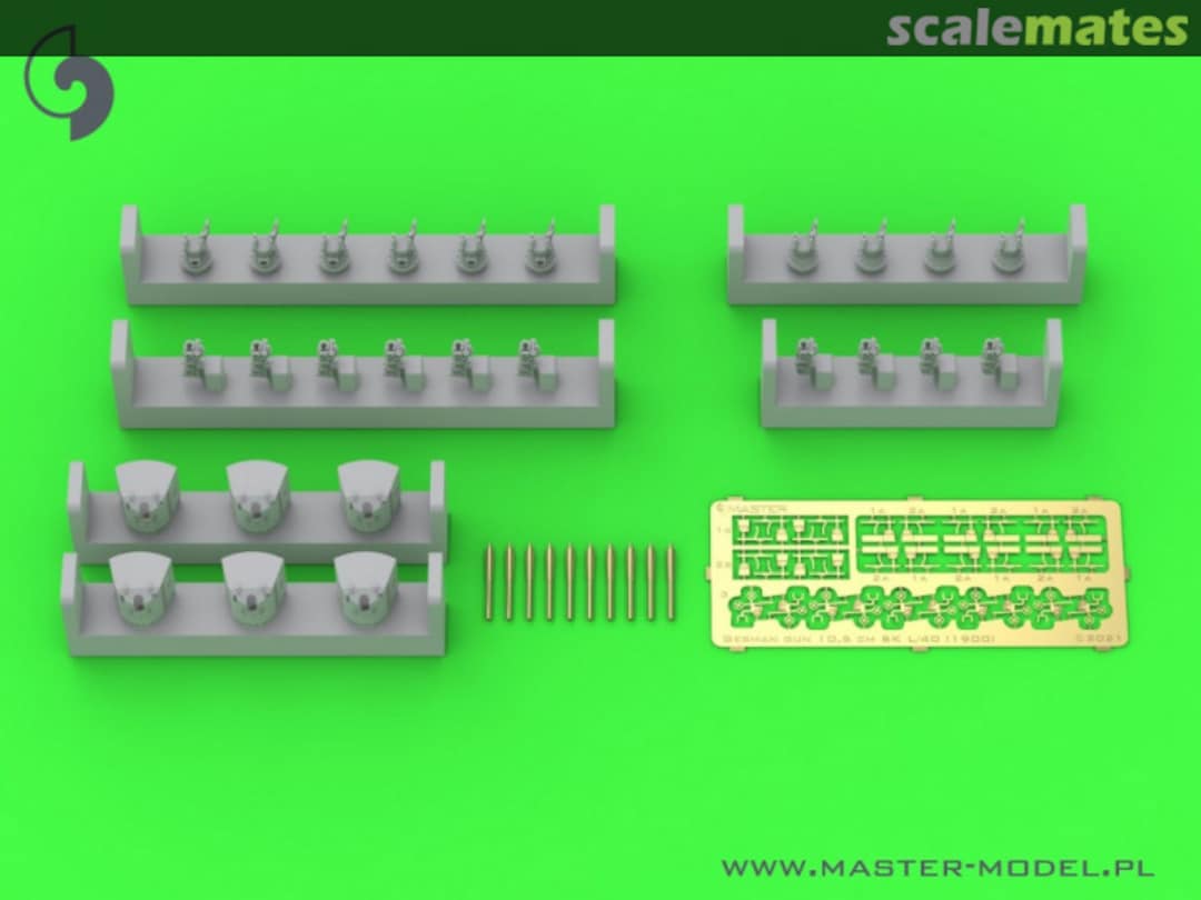 Boxart SMS Emden - 10,5 cm SK L/40 guns SM-350-113 Master Boxart SMS Emden - 10,5 cm SK L/40 guns SM-350-113 Master