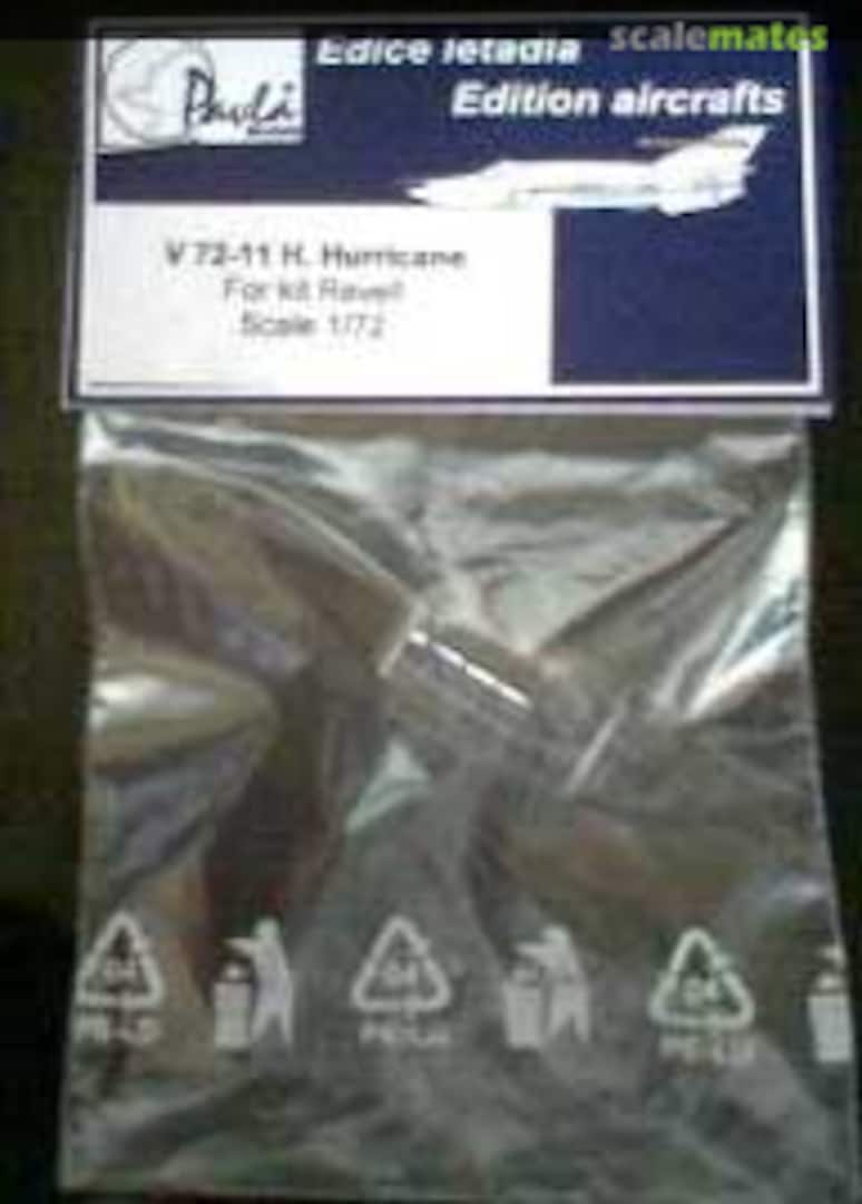 Boxart Hawker Hurricane Mk.I. V72-11 Pavla Models Boxart Hawker Hurricane Mk.I. V72-11 Pavla Models