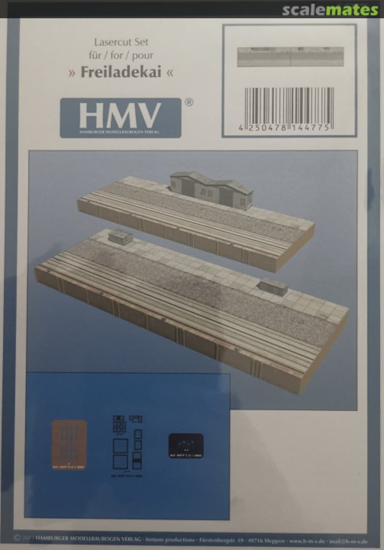 Boxart Freiladekai 4477 HMV Hamburger Modellbaubogen Verlag