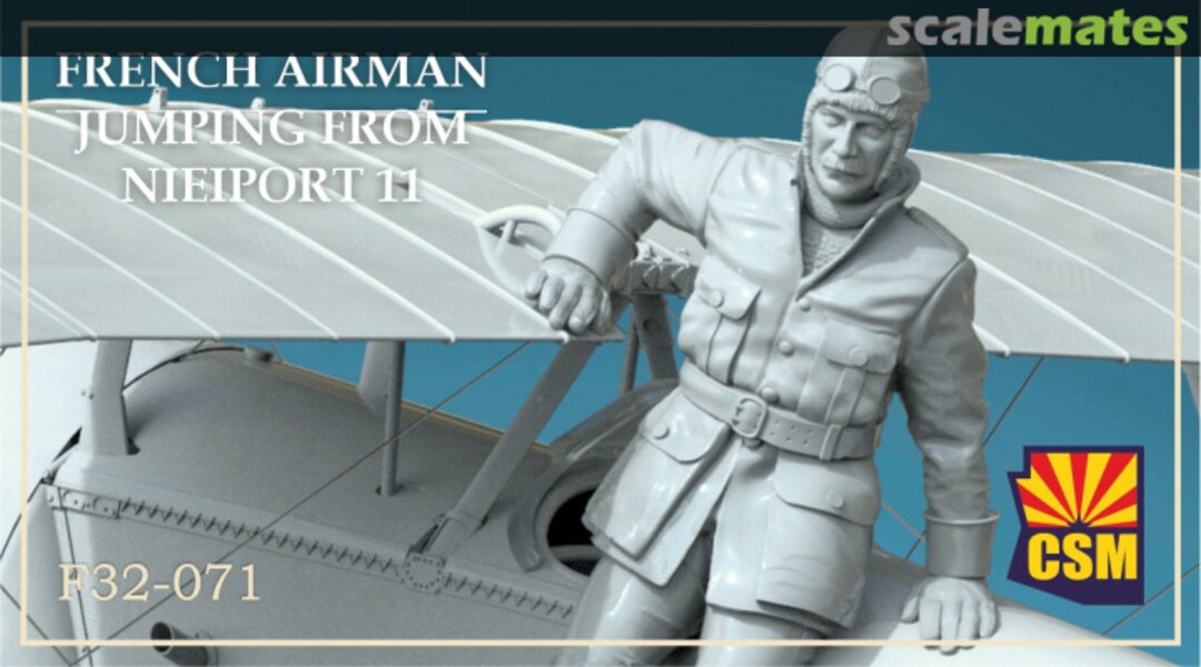 Boxart French Airman F32-071 Copper State Models Boxart French Airman F32-071 Copper State Models