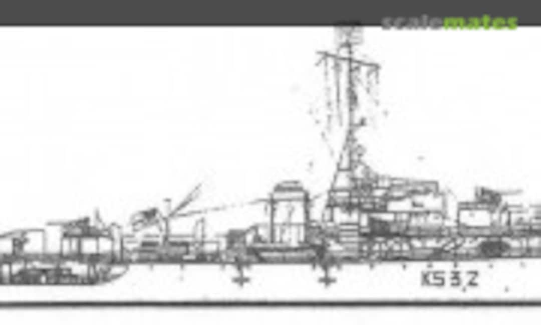 1:72 HMAS Macquarie F532 (1946) (APS Models 7221) 7221