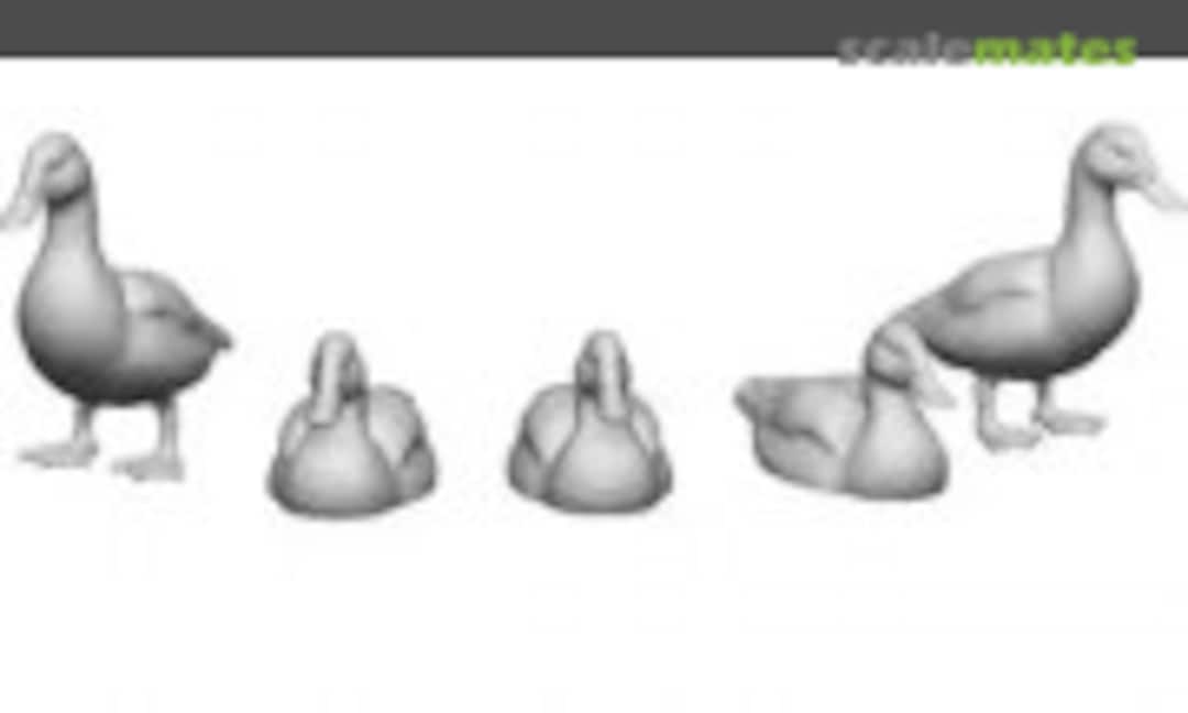 1:48 Ducks (x10) (Modelu 31404-048) 31404-048