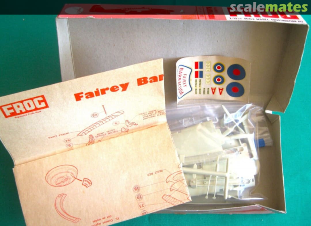 Contents Fairey Barracuda F161 FROG
