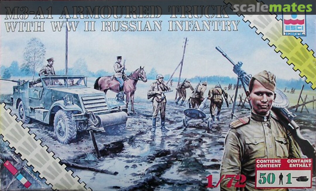 Boxart M3-A1 8613 ESCI/ERTL Boxart M3-A1 8613 ESCI/ERTL