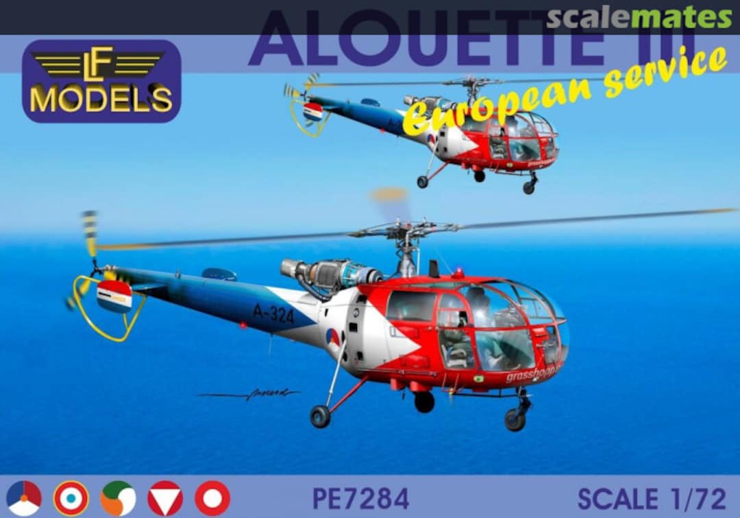 Boxart Alouette III PE7284 LF Models Boxart Alouette III PE7284 LF Models