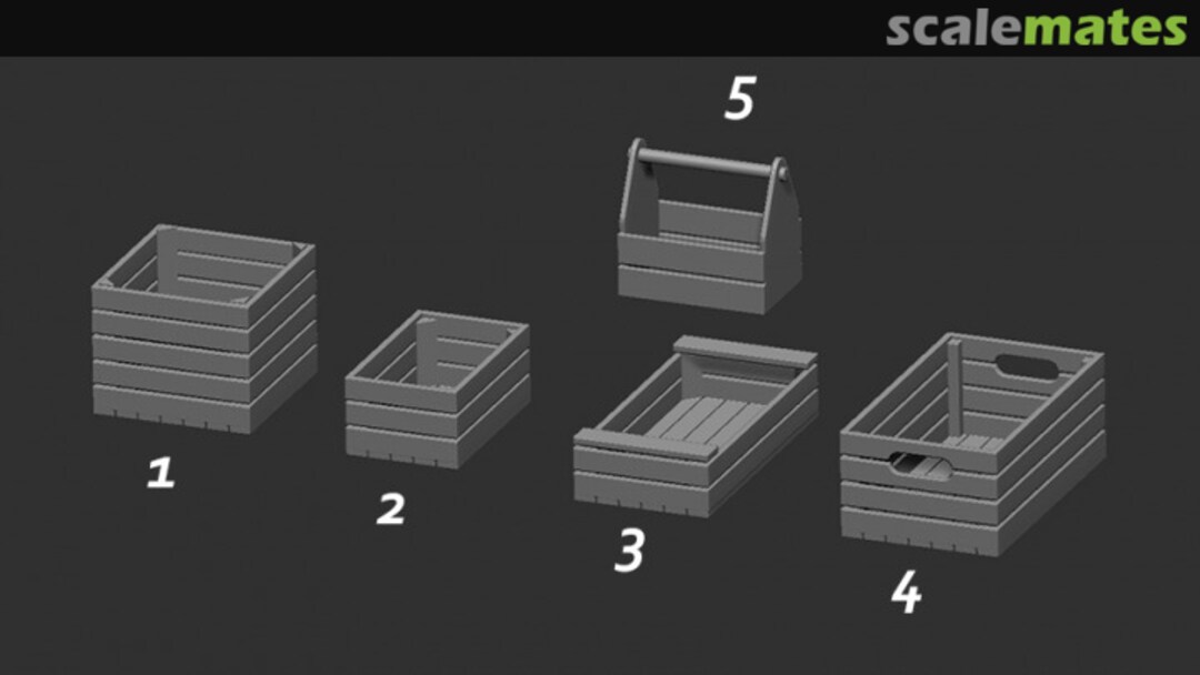 Boxart Wooden Crates C084-72 Firma49