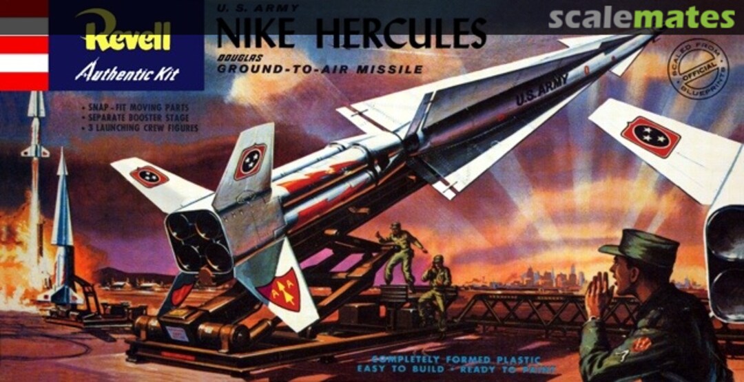 Boxart U.S. Army Nike Hercules H-1804-149 Revell Boxart U.S. Army Nike Hercules H-1804-149 Revell