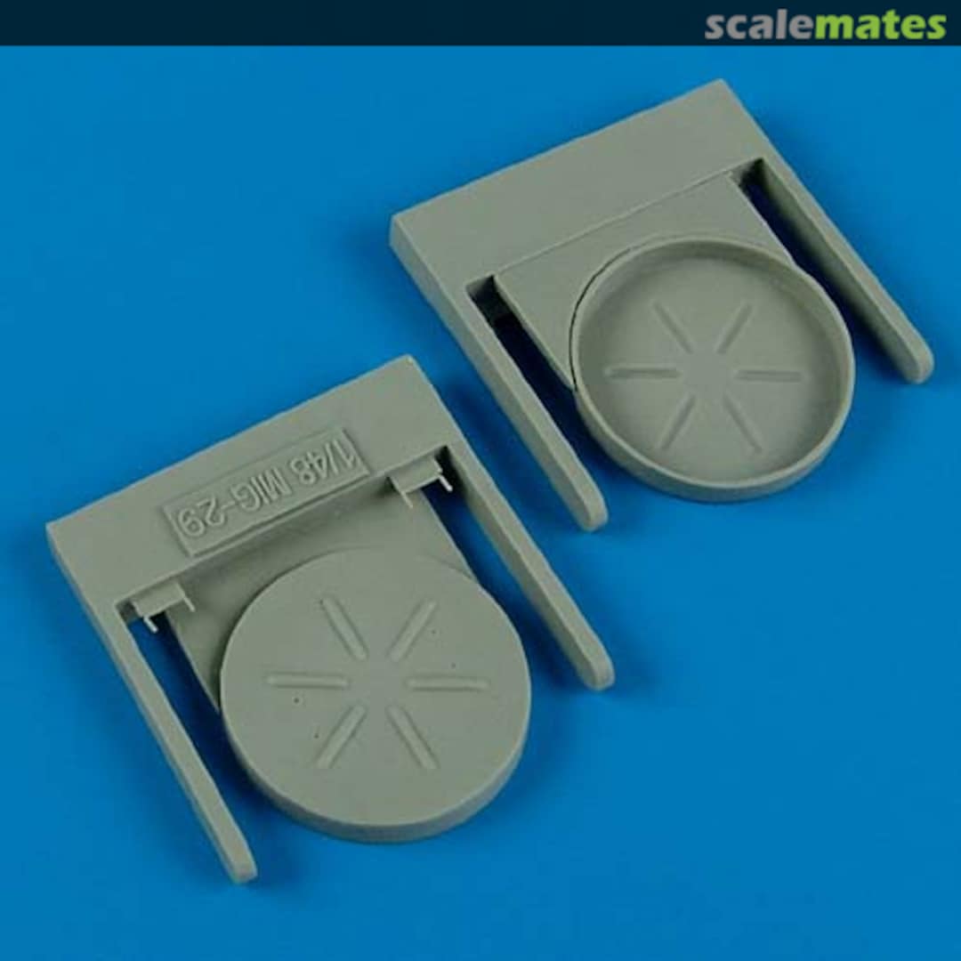 Boxart MiG-29A Fulcrum - Exhaust Covers QB 48 516 Quickboost Boxart MiG-29A Fulcrum - Exhaust Covers QB 48 516 Quickboost