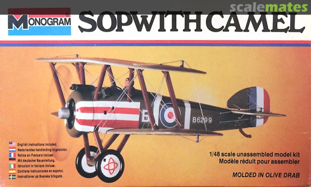 Boxart Sopwith Camel 5204 Monogram