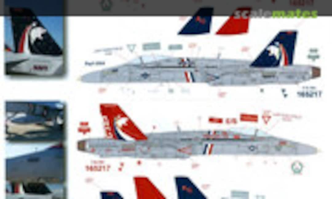 1:48 F/A-18C Feline Hornets (TwoBobs Aviation Graphics 48-120) 48-120