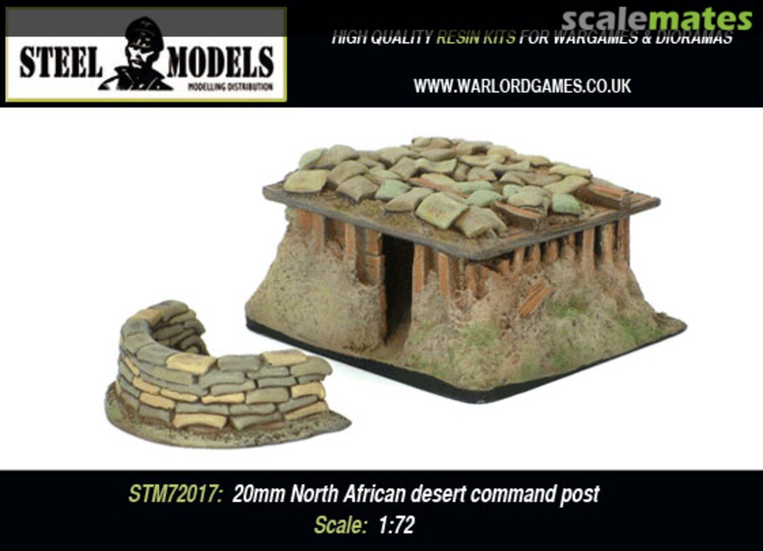 Boxart North African desert command post STM72017 Steel Models Boxart North African desert command post STM72017 Steel Models