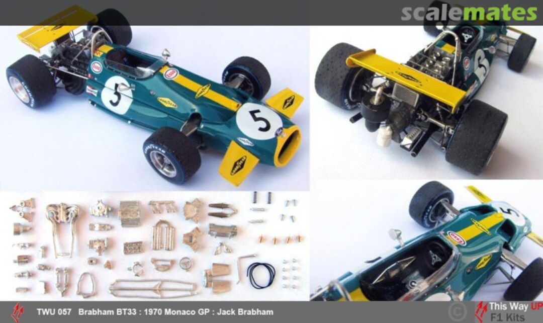 Boxart Brabham-Ford BT33 TWU 057 This Way Up Boxart Brabham-Ford BT33 TWU 057 This Way Up