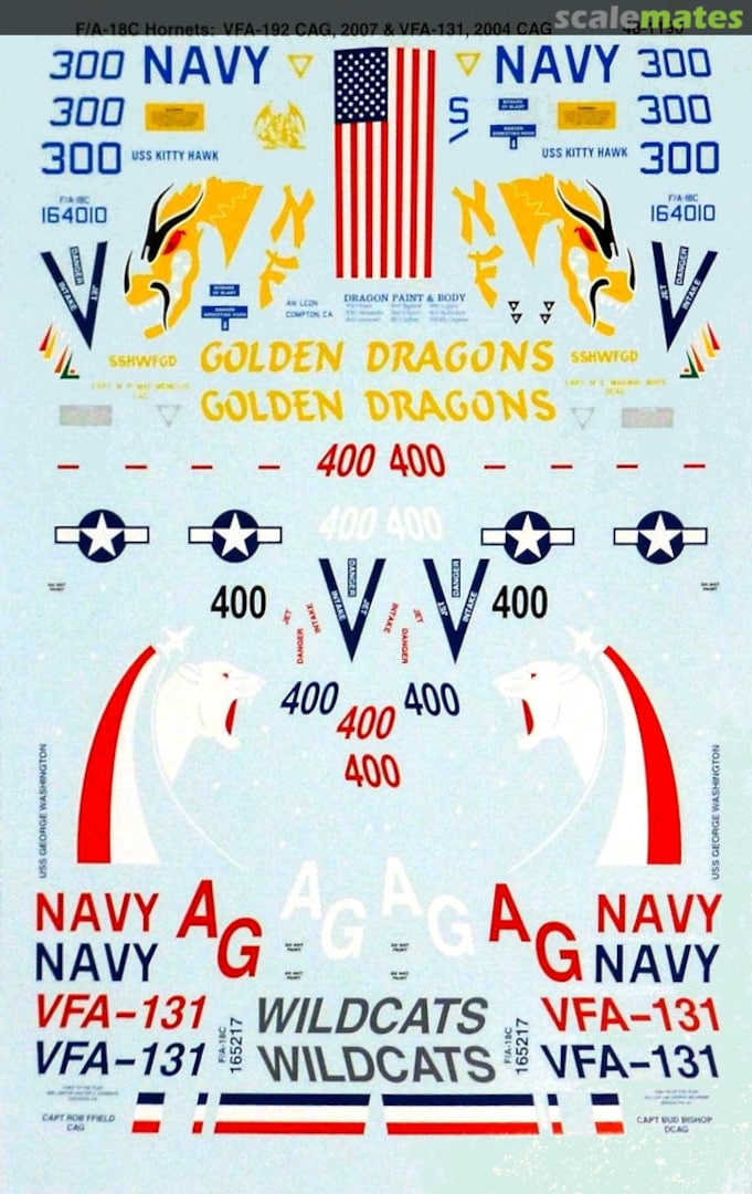 Boxart F/A-18C Hornets 48-1196 SuperScale International Boxart F/A-18C Hornets 48-1196 SuperScale International