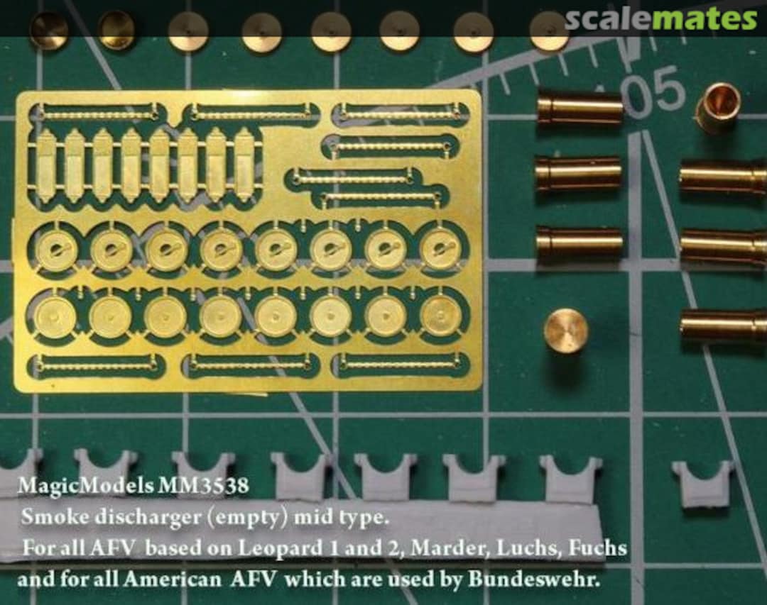 Boxart Smoke shell launcher (empty) mid type MM3538 Magic Models Boxart Smoke shell launcher (empty) mid type MM3538 Magic Models