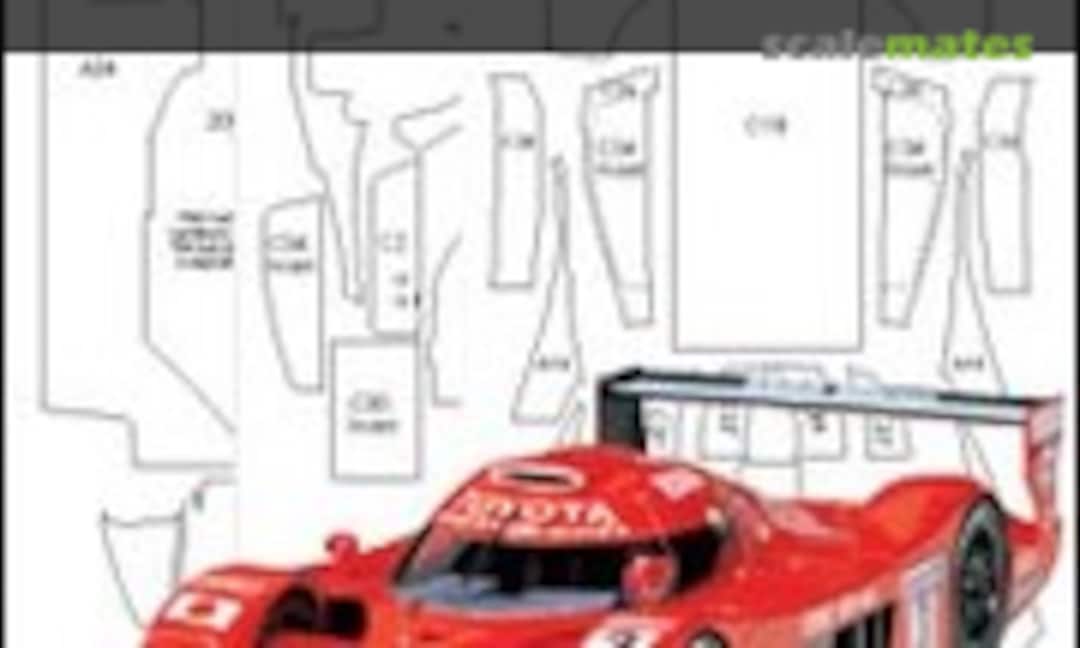 1:24 GT-one carbon fiber template decal set (Scale Motorsport SKU7118)