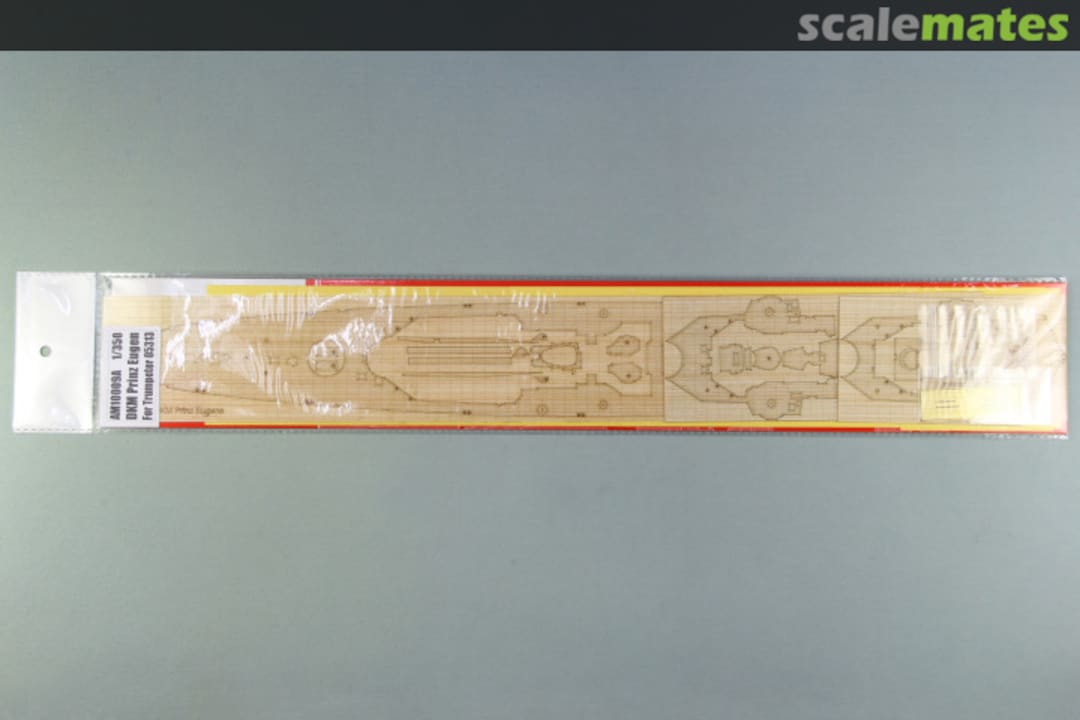 Boxart DKM Prinz Eugen Wooden Deck w/Masking Sheet & Photoetch for Trumpeter kit #05313 AM10009A ArtwoxModel