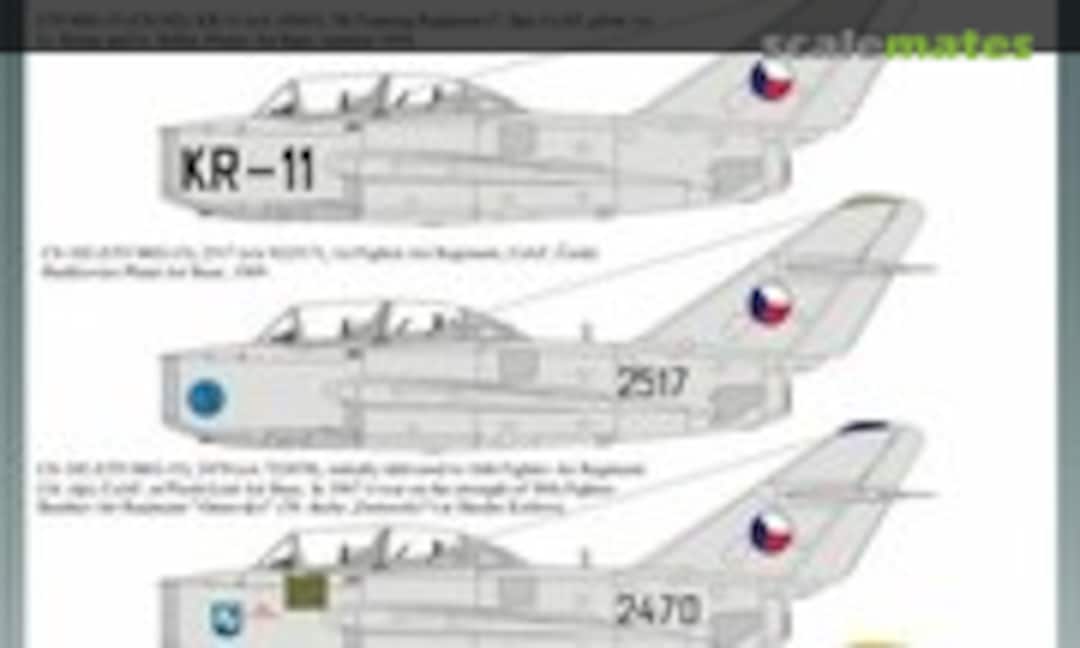 1:48 Mikoyan MiG-15UTI in CzAF, Pt.1 (H-Models Decals HMD48015)