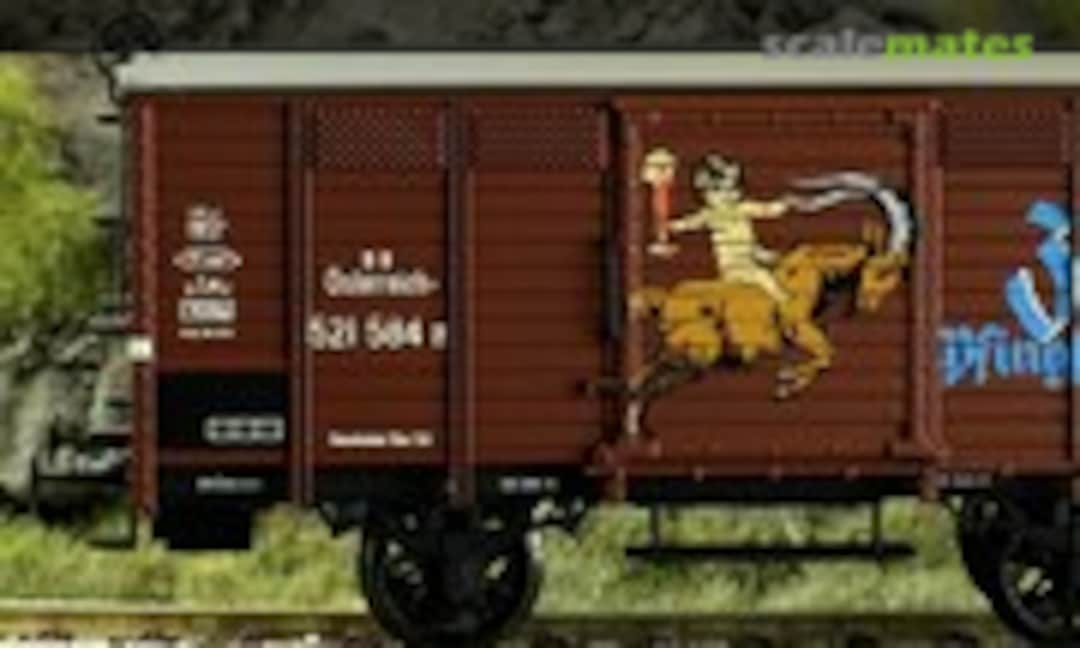 Covered freight car Zipfer Pfingstbock BBO (Brawa 48026)