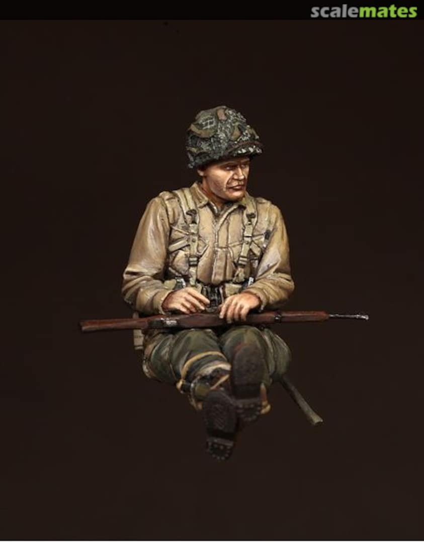 Boxart U.S. Army Airborne on Sherman. 3577 SOGA Miniatures